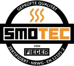 Smotec - Natürlicher Rauchabzug NRWG zertifiziert EN 12101-2