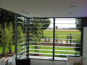 Einsatz von Fieger Lamellenfenster in Wohngebäuden und Wintergärten